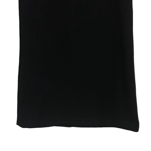 VINCE Black Sheer-Sleeve Loose Crepe Dress XS - Picture 7 of 15